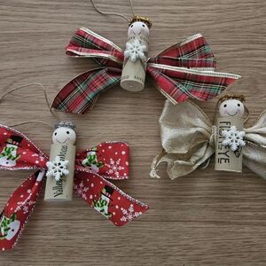 Angel Cork Ornaments